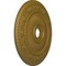 Ekena Millwork Logan Ceiling Medallion (Fits Canopies up to 6 1/8"), Hand-Painted Gold, 24 1/4"OD x 3 7/8"ID x 2"P CM24LO1GLS - alternate 4